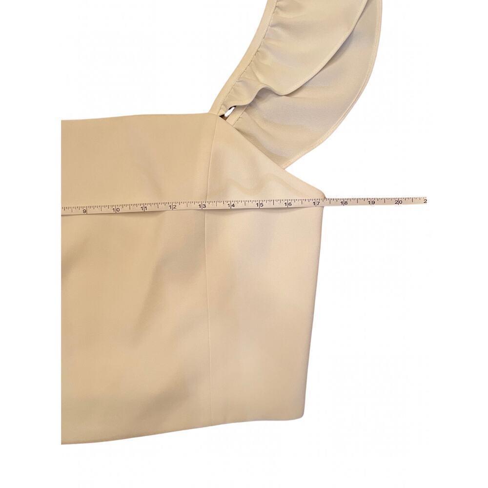 Alice And Olivia Celestia Crop Flutter Sleeveless… - image 3